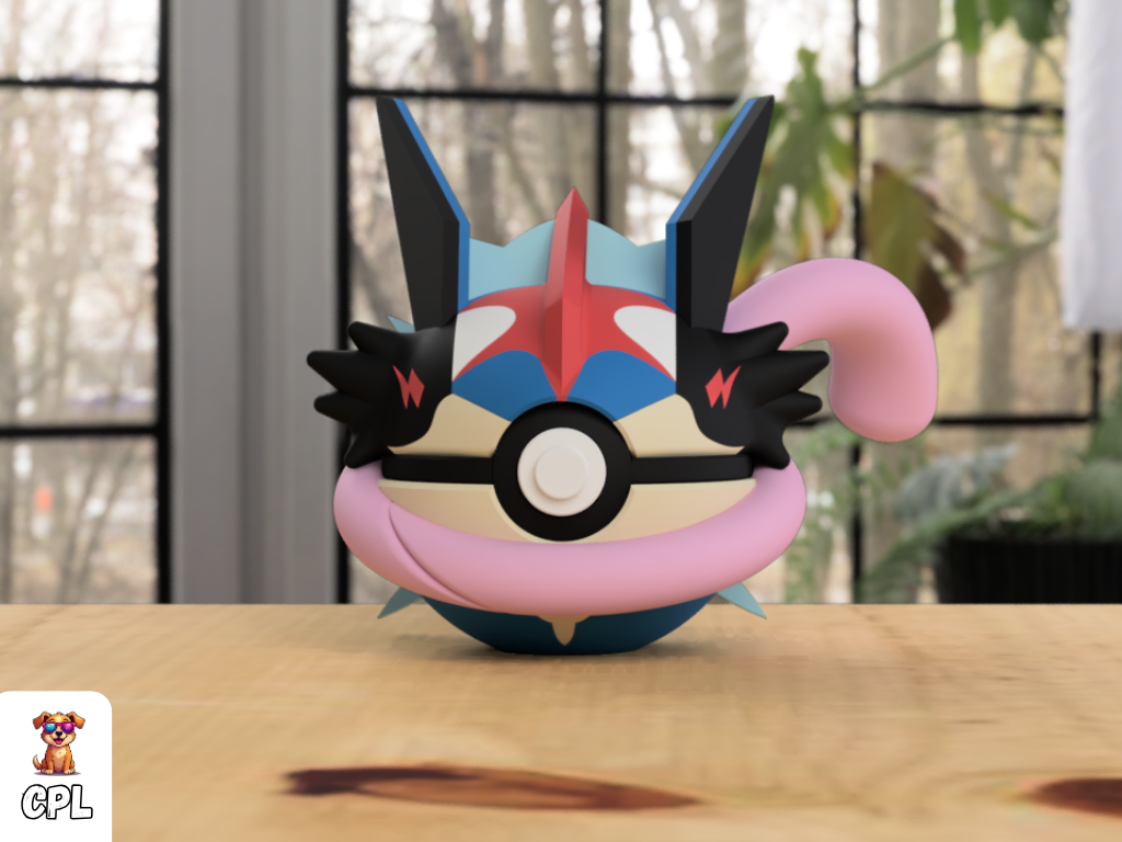 Ash Greninja ball