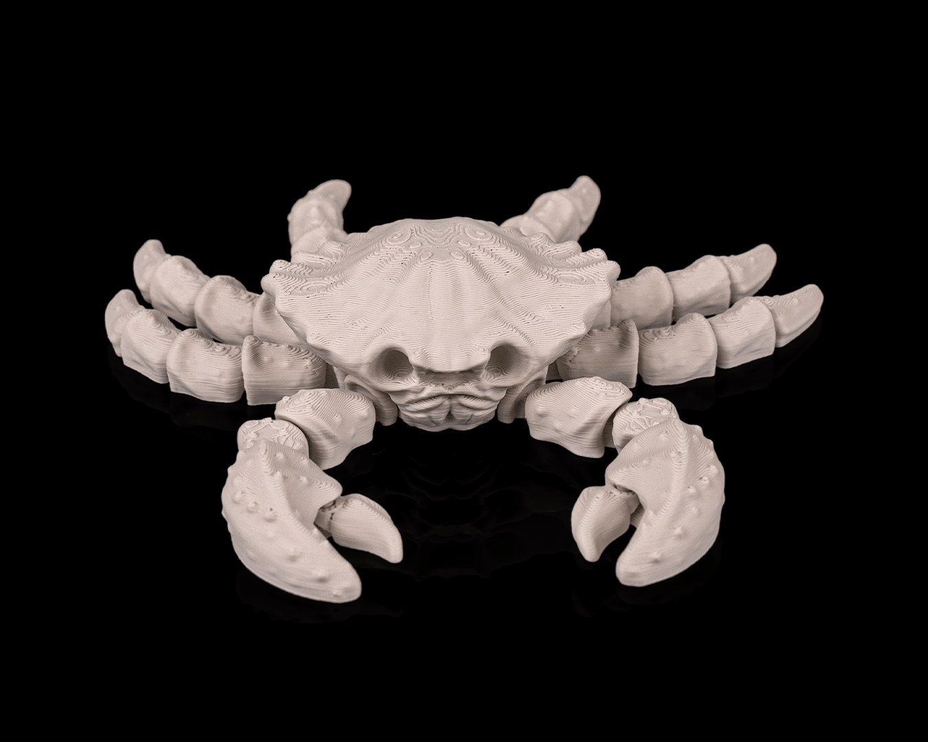 Skeleton crab