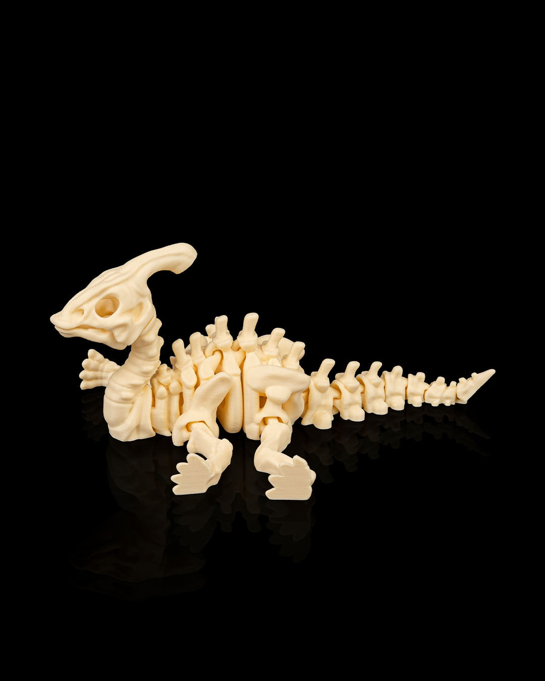 Parasaurolophus skeleton