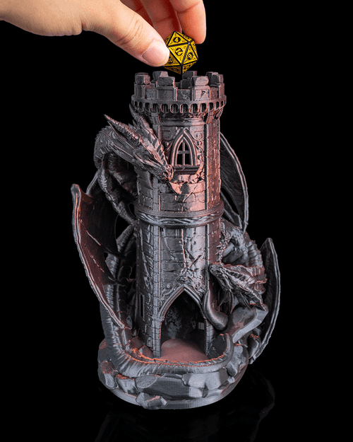 "Twin Fate" Dice Tower