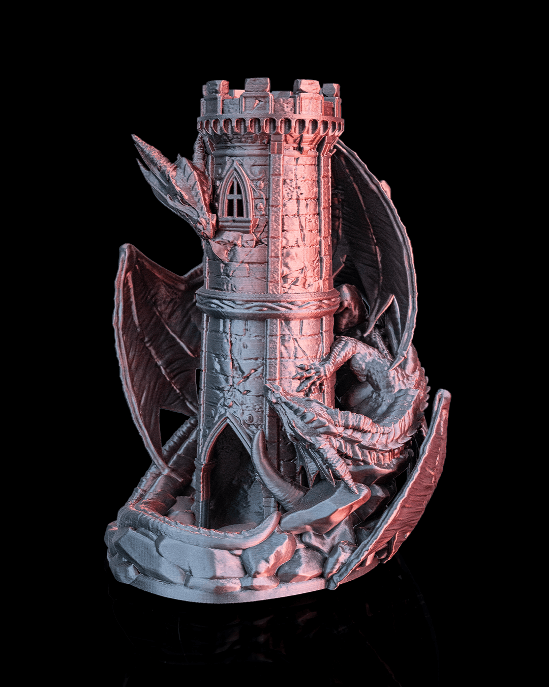 "Twin Fate" Dice Tower